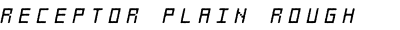 Receptor Plain Rough Italic